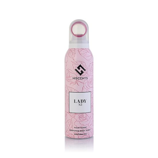 0011038_hiscents-lady-n5-body-spray-200ml_114 Hiscents Lady N.5 Body Spray 200ml-114 - Image 1
