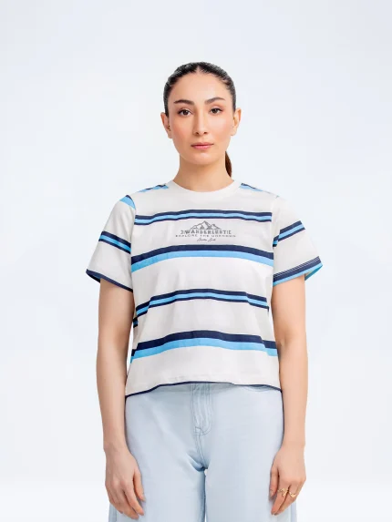 Boxy Fit Graphic Tee -712