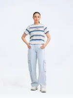Boxy Fit Graphic Tee -712 - Image 2