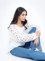 Regular Fit Western Top-709