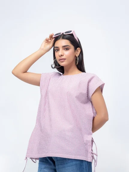 Regular Fit Western Top-710