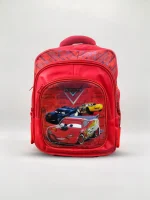 Car-Themed Kids School Backpack – Waterproof Preschool Bag for Boys-133