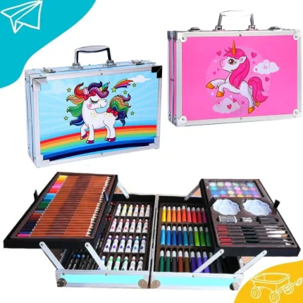 145 PCS Unicorn Colour Art Case-104