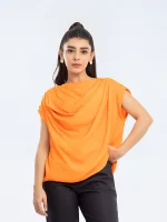 Cap Sleeves Western Top -705