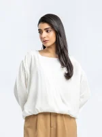 V-Neck Western Top -704