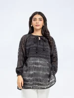 Pleated Western Top - 701 - Image 2