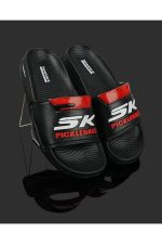 Black Slippers For Men-589