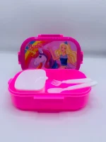 Tinta Barbie Dreamtopia Unicorn Lunch Box - Secure Clip Closures-139 - Image 2