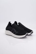 skecher slip on black shoes-515 - Image 4
