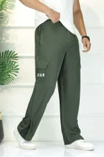 Jrdn 'Flare-Zip' Tactical Cargo-Style Micron Sportswear Trouser-313 - Image 7
