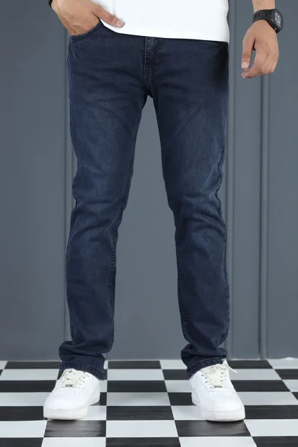 TrueForm Slim Fit Turbo Jeans In Berry Blue-362