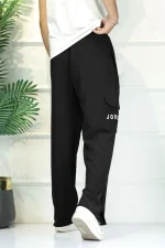 Jrdn 'Flare-Zip' Tactical Cargo-Style Micron Sportswear Trouser-313 - Image 2