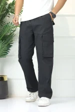 'Hexa-Pocket' Field Ready Loose Bottom Cargo Trouser-312 - Image 2