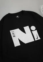 Nke Minimal Block Round Neck Imported Men's Sweatshirt-326 - Image 2