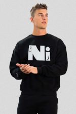 Nke Minimal Block Round Neck Imported Men's Sweatshirt-326