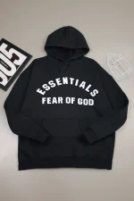 Fear Of God Essential Fleece OverSized Hoodie-319 - Image 4