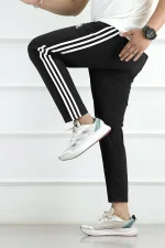 Adds 3 Stripe Dryfit Slim-Fit Trouser-324 - Image 5