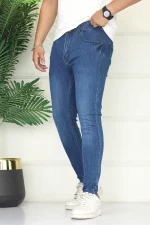 Edge Ankle-Fit Jeans In Blue-359