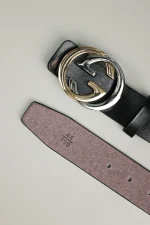 G Metal Alloy Automatic Buckle Branded Belt-363 - Image 2