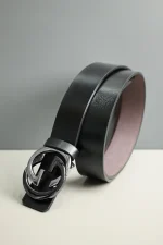 G Metal Alloy Automatic Buckle Branded Belt-363
