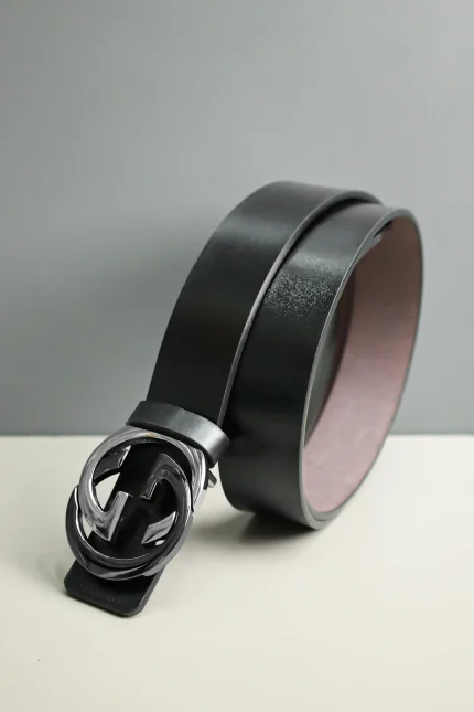 G Metal Alloy Automatic Buckle Branded Belt-363