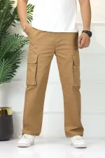 'Hexa-Pocket' Field Ready Loose Bottom Cargo Trouser-312 - Image 4