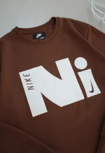 Nke Minimal Block Round Neck Imported Men's Sweatshirt-326 - Image 4