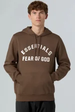 Fear Of God Essential Fleece OverSized Hoodie-319 - Image 5