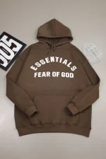 Fear Of God Essential Fleece OverSized Hoodie-319 - Image 6