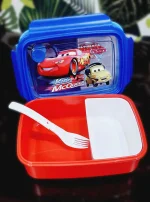 Cool Cars Lightning McQeen Lunch Box For Boys High Quality BPA Free Plastic Food Container For School-137