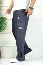 Jrdn 'Flare-Zip' Tactical Cargo-Style Micron Sportswear Trouser-313 - Image 4
