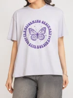 Relaxed Fit Graphic Tee-711 - Image 2