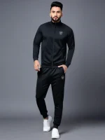 Louis Vicaci Active Wear Stylish Tracksuit For Men-Dark Navy-329
