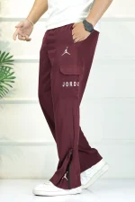 Jrdn 'Flare-Zip' Tactical Cargo-Style Micron Sportswear Trouser-313 - Image 5