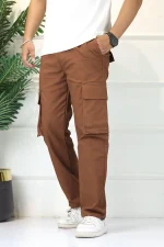 'Hexa-Pocket' Field Ready Loose Bottom Cargo Trouser-312 - Image 10