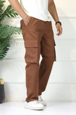 'Hexa-Pocket' Field Ready Loose Bottom Cargo Trouser-312 - Image 9