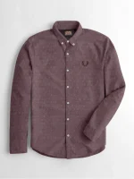 Sea Stone Premium Casual Shirt For Men-Blue & Maroon Allover Print-349 - Image 3