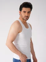 Men's Cotton Vest-374 - Image 2