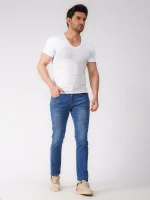 Men's Cotton Vest-375 - Image 2