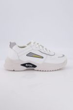 men stylish white grey sports shoes-572 - Image 2