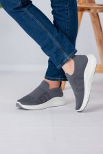 skecher slip on black shoes-515 - Image 5