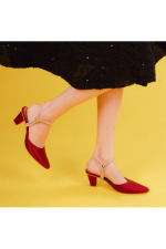 maroon mash heel-811
