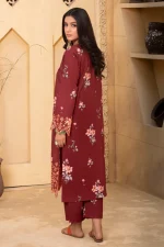 2 Piece - Premium Embroidered Khaddar-1029 - Image 3