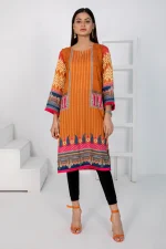 1 PIECE - DIGITALLY PRINTED KARANDI-1026 - Image 2