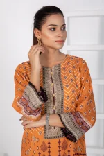 1 PIECE - DIGITALLY PRINTED KARANDI -1025