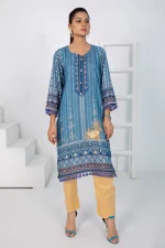 1 PIECE - DIGITALLY PRINTED KARANDI-1022 - Image 2