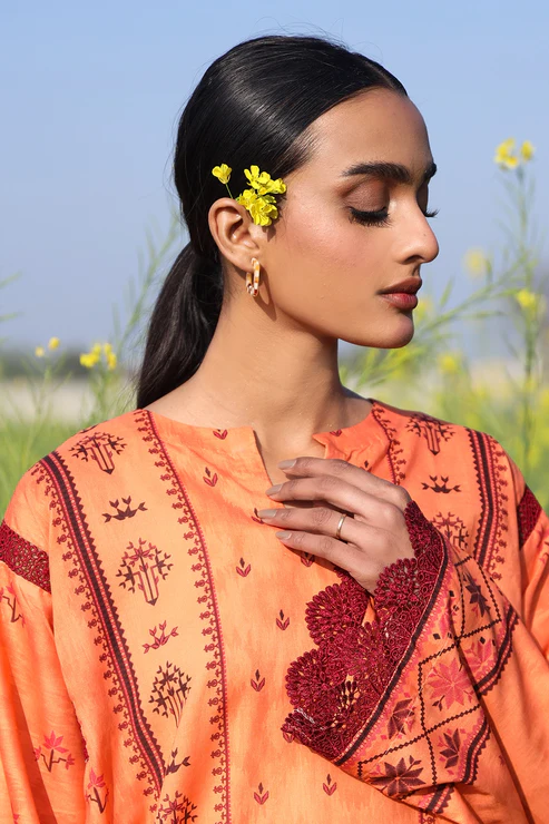 KK-D6-G1 1 Piece - Digitally Printed Lawn-1020 - Image 1