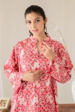 2 PIECE - DIGITALLY PRINTED PREMIUM LAWN-1036