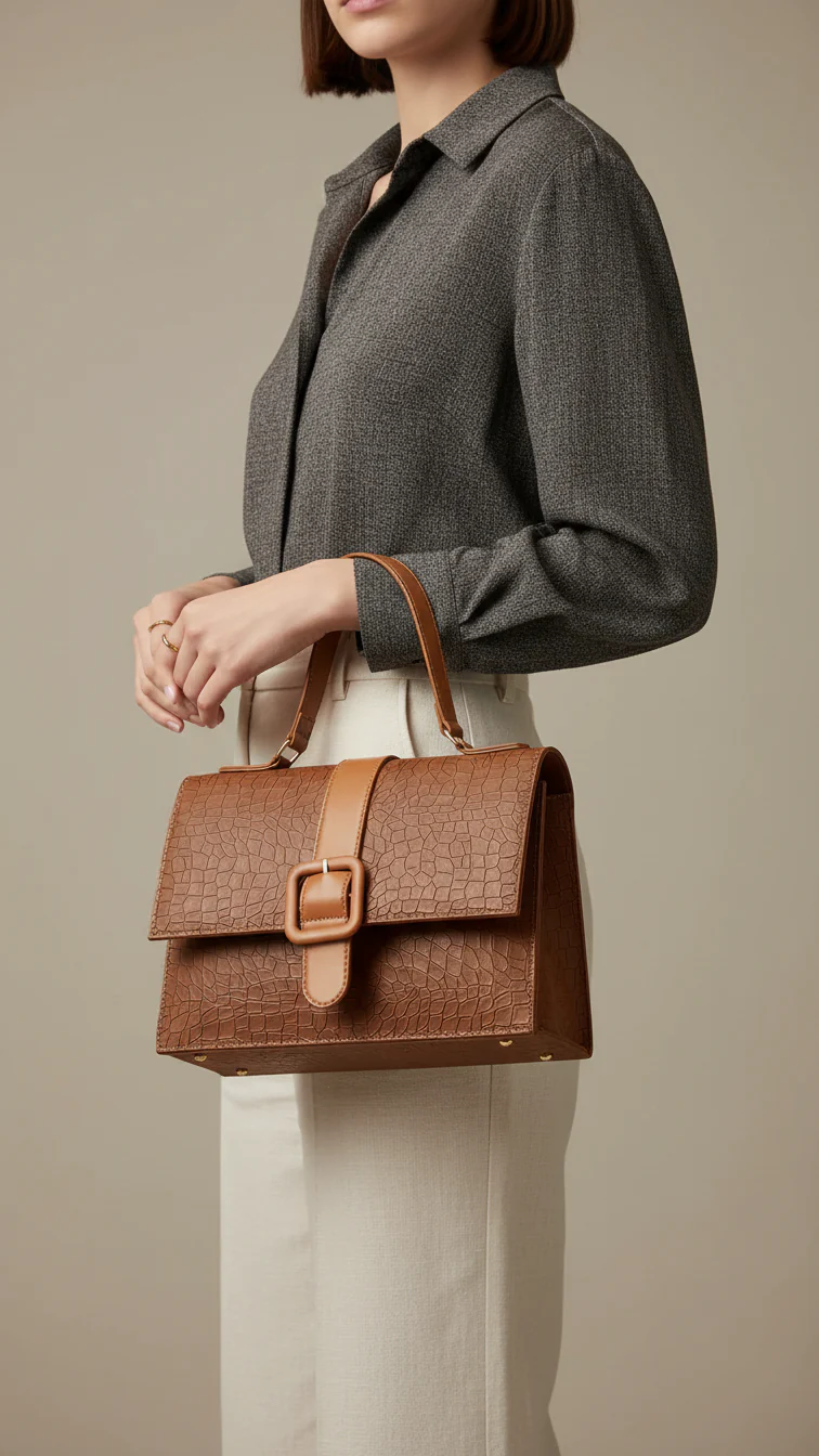 P5582602 Brown Casual Shoulder Bag For Women-1323 - Image 1
