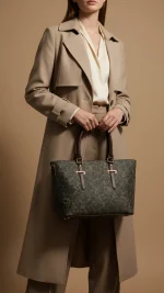 Green Formal Shoulder Bag For Women-1318
